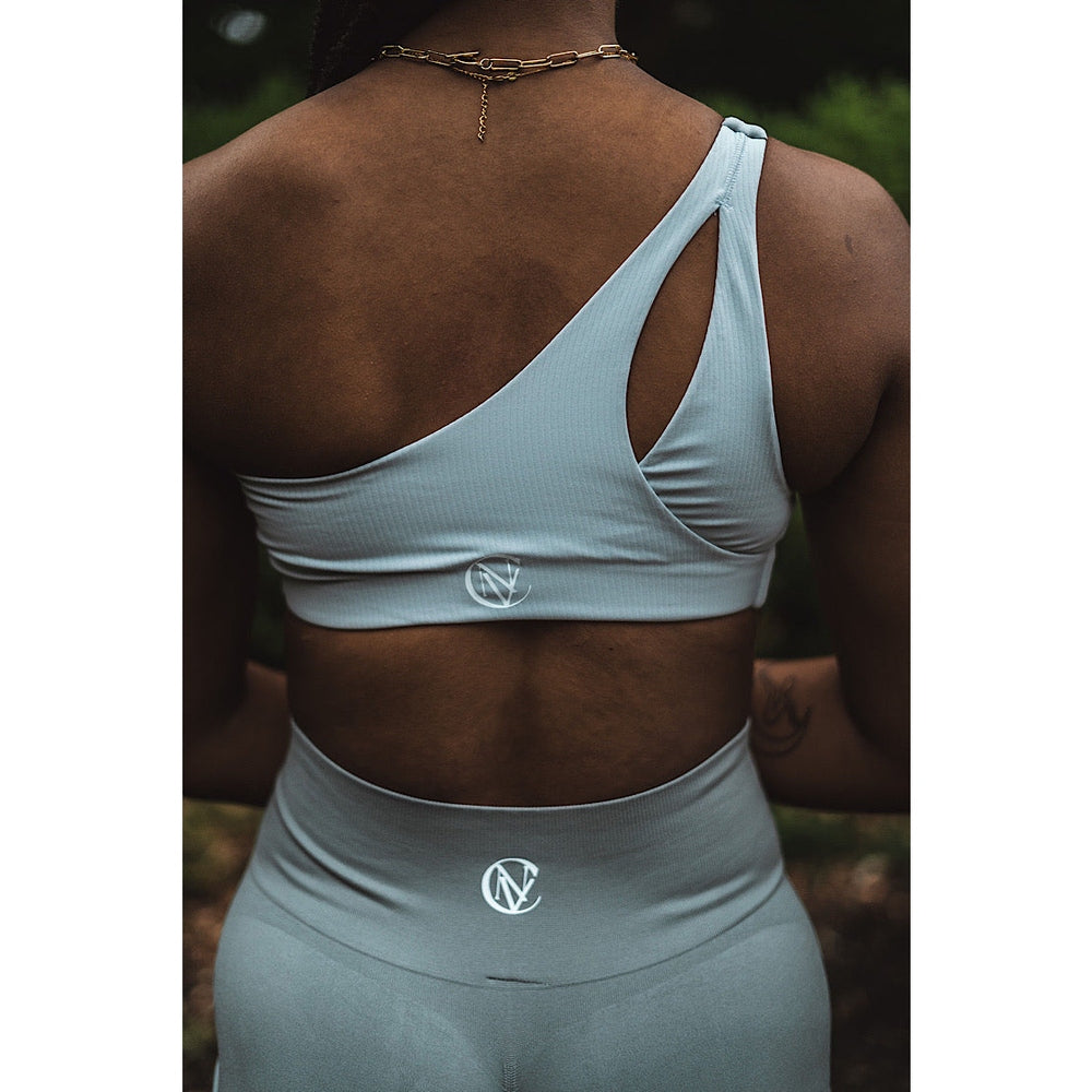 Unbothered-Single Strap Sports Bra
