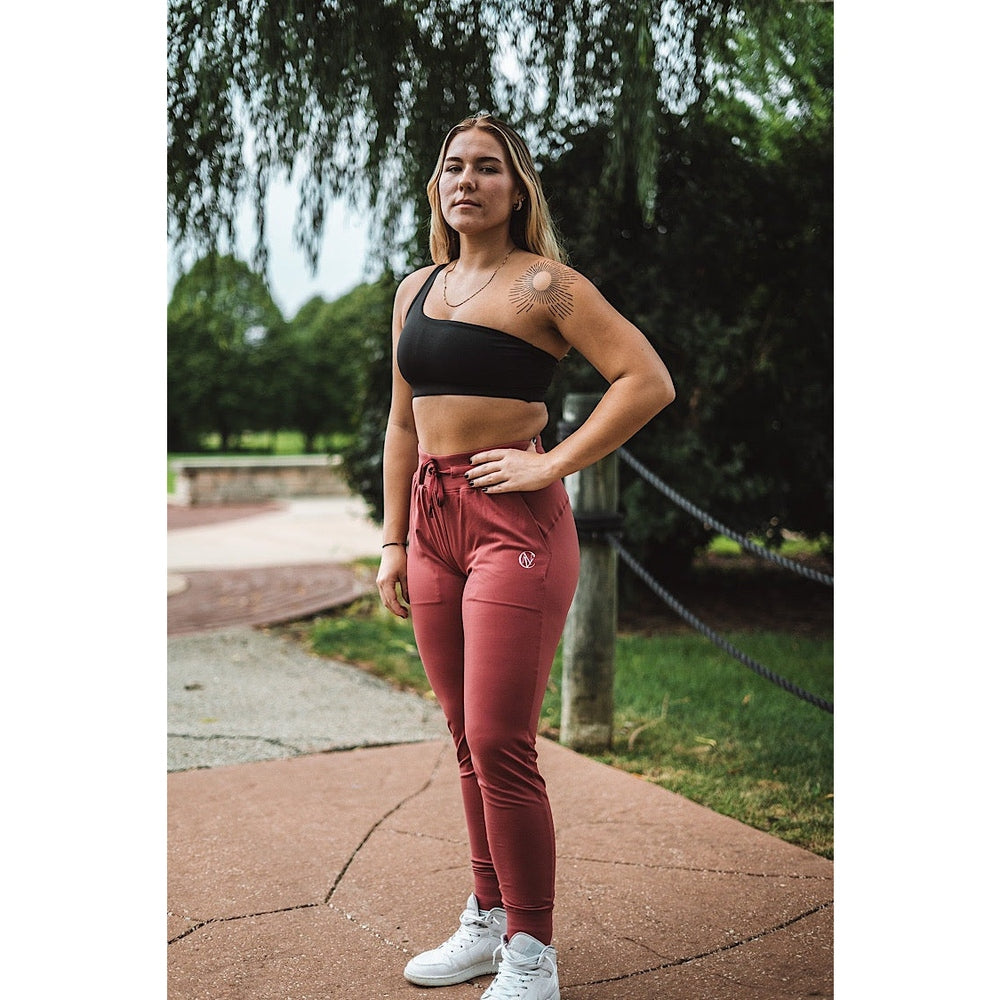 Unbothered-Single Strap Sports Bra