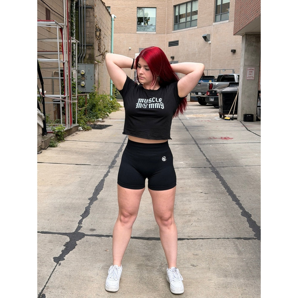 Muscle Mommy Cutoff Tee — NVC for Her