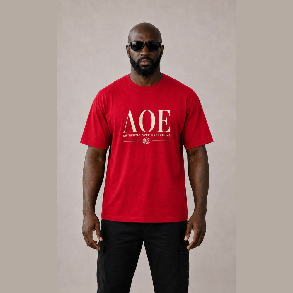 AOE Authentic Over Everything Oversized Tee
