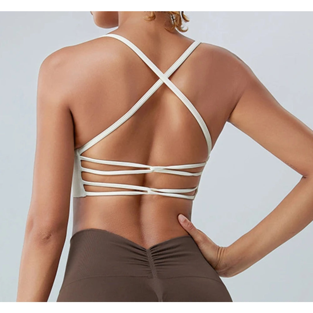 Care-Free Backless Strapped Bra