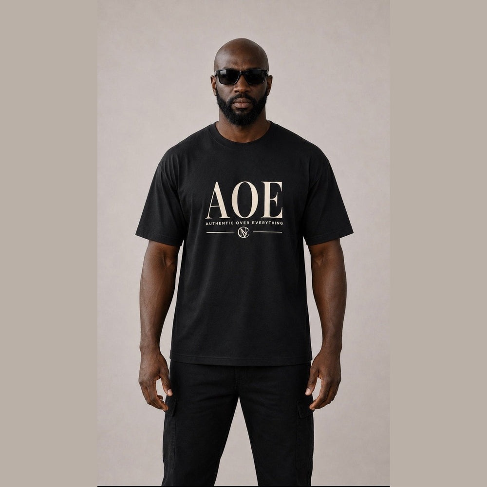AOE Authentic Over Everything Oversized Tee