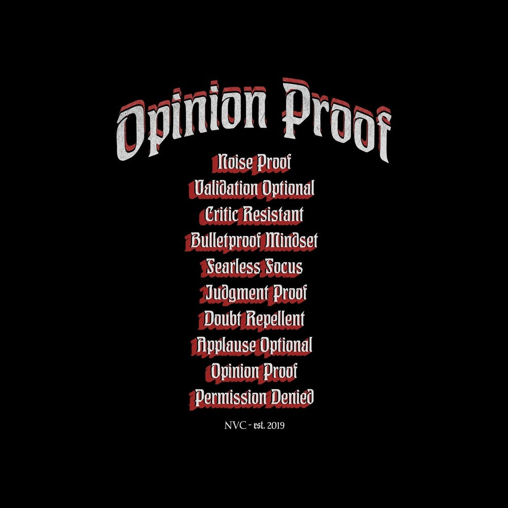 Opinion Proof Oversized Tee