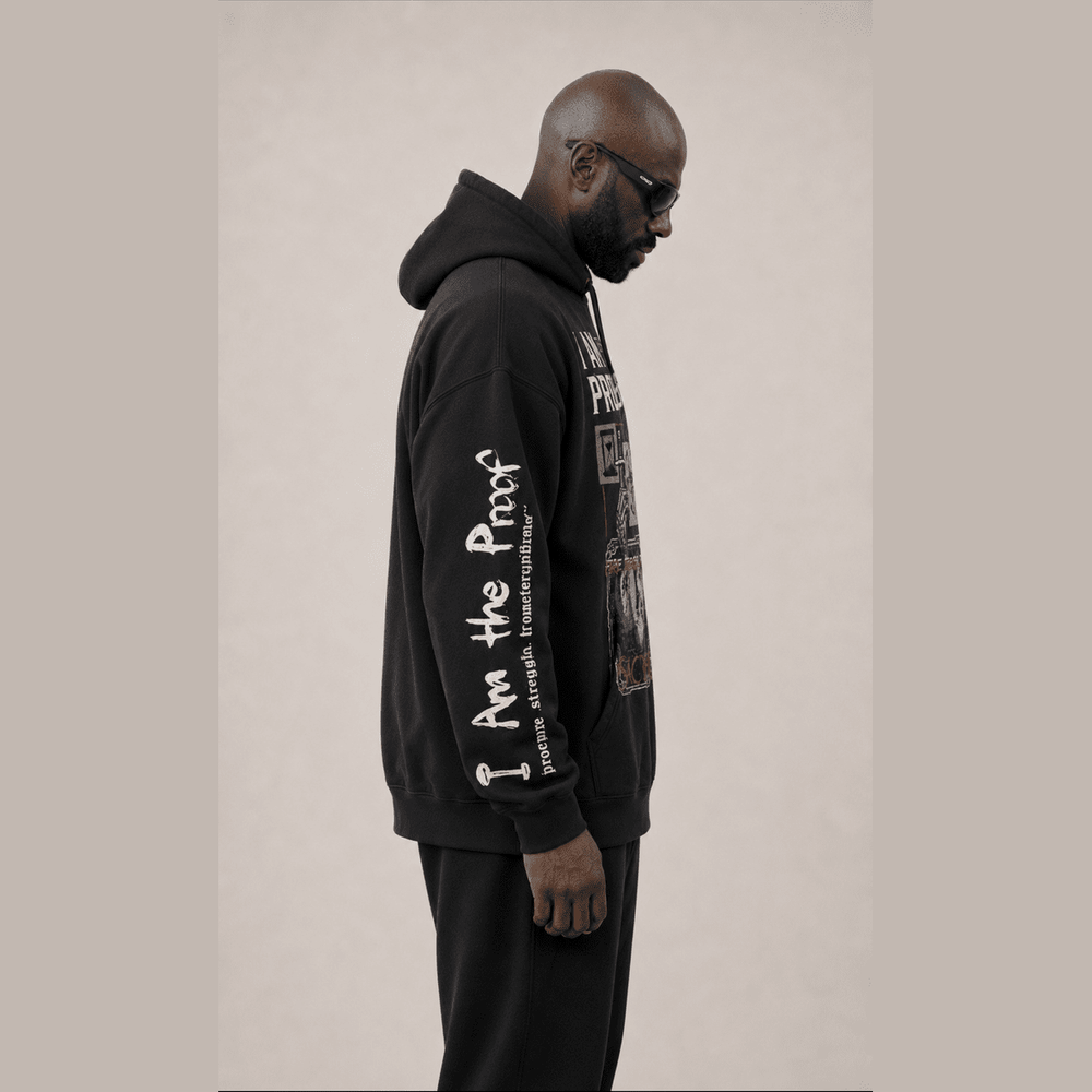 I Am Proof Hoodie | Heavyweight Graphic Hoodie | NVC
