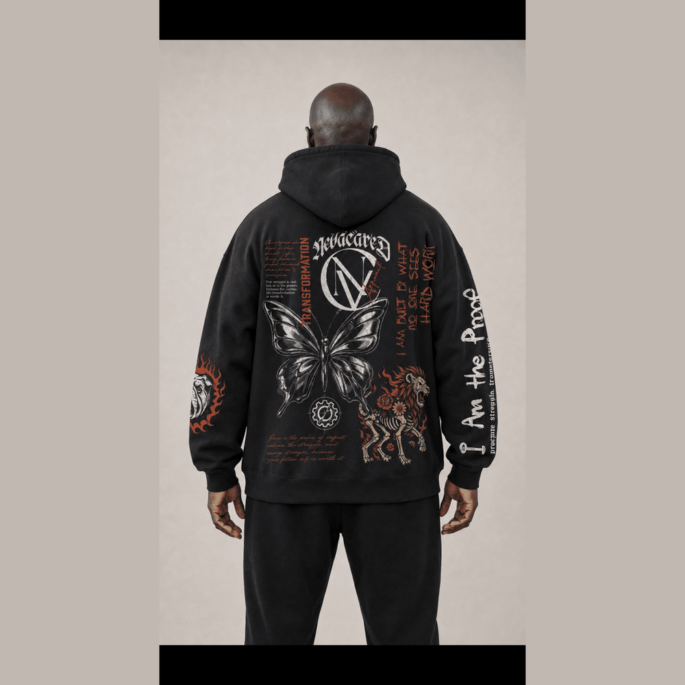 I Am Proof Hoodie | Heavyweight Graphic Hoodie | NVC