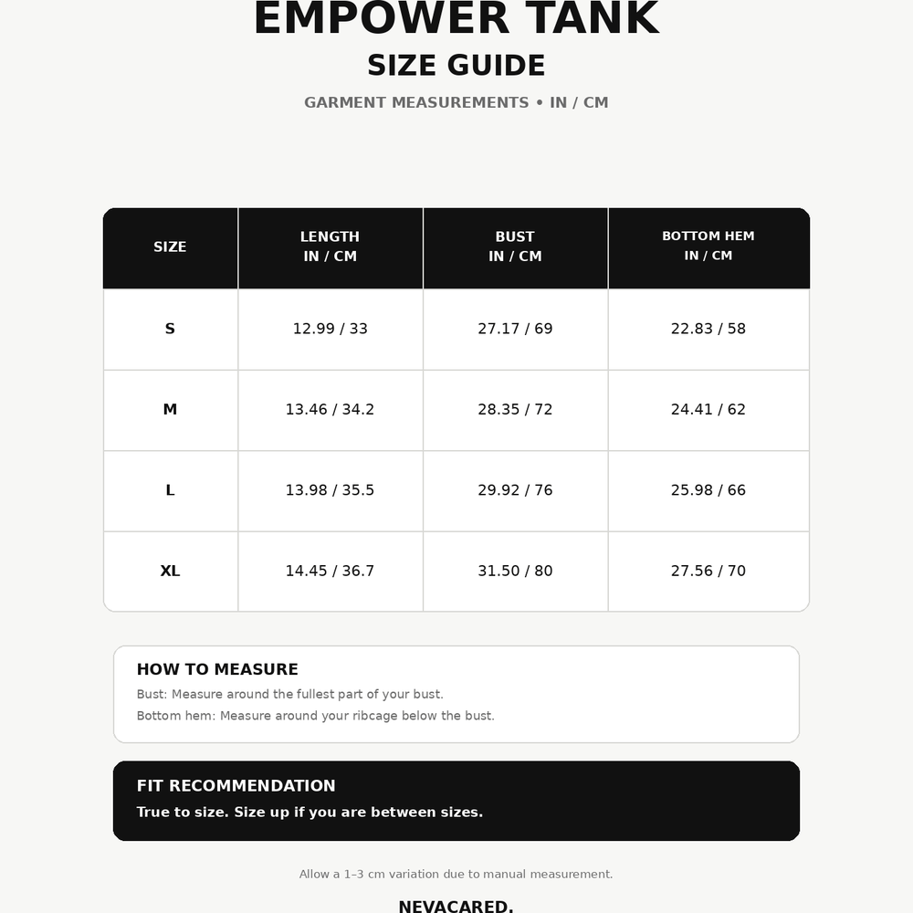 Empower Cropped Tank