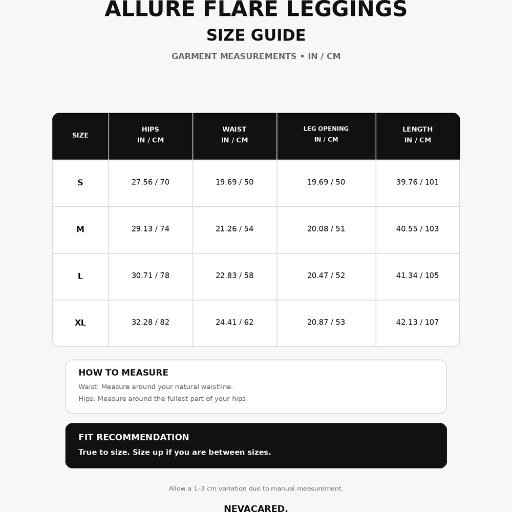 Allure Flare Leggings