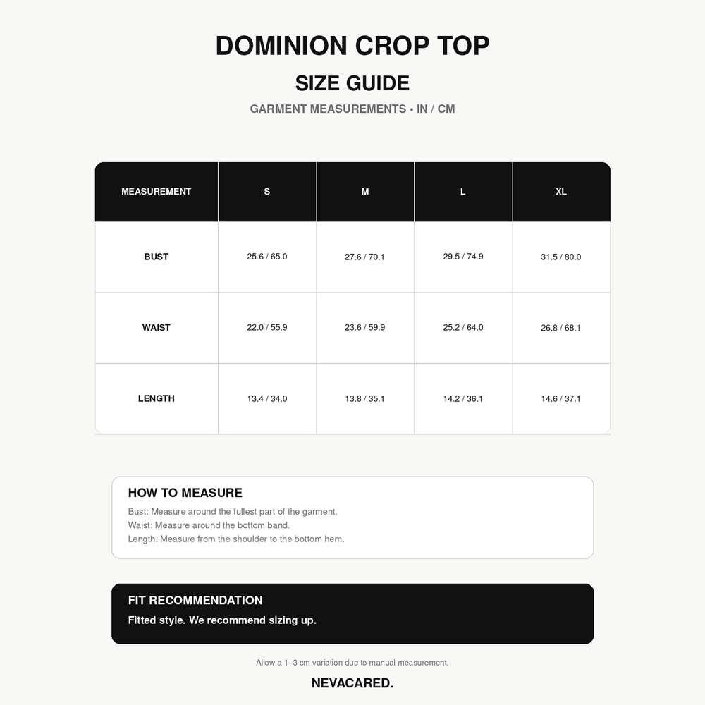 Dominion Crop Tee