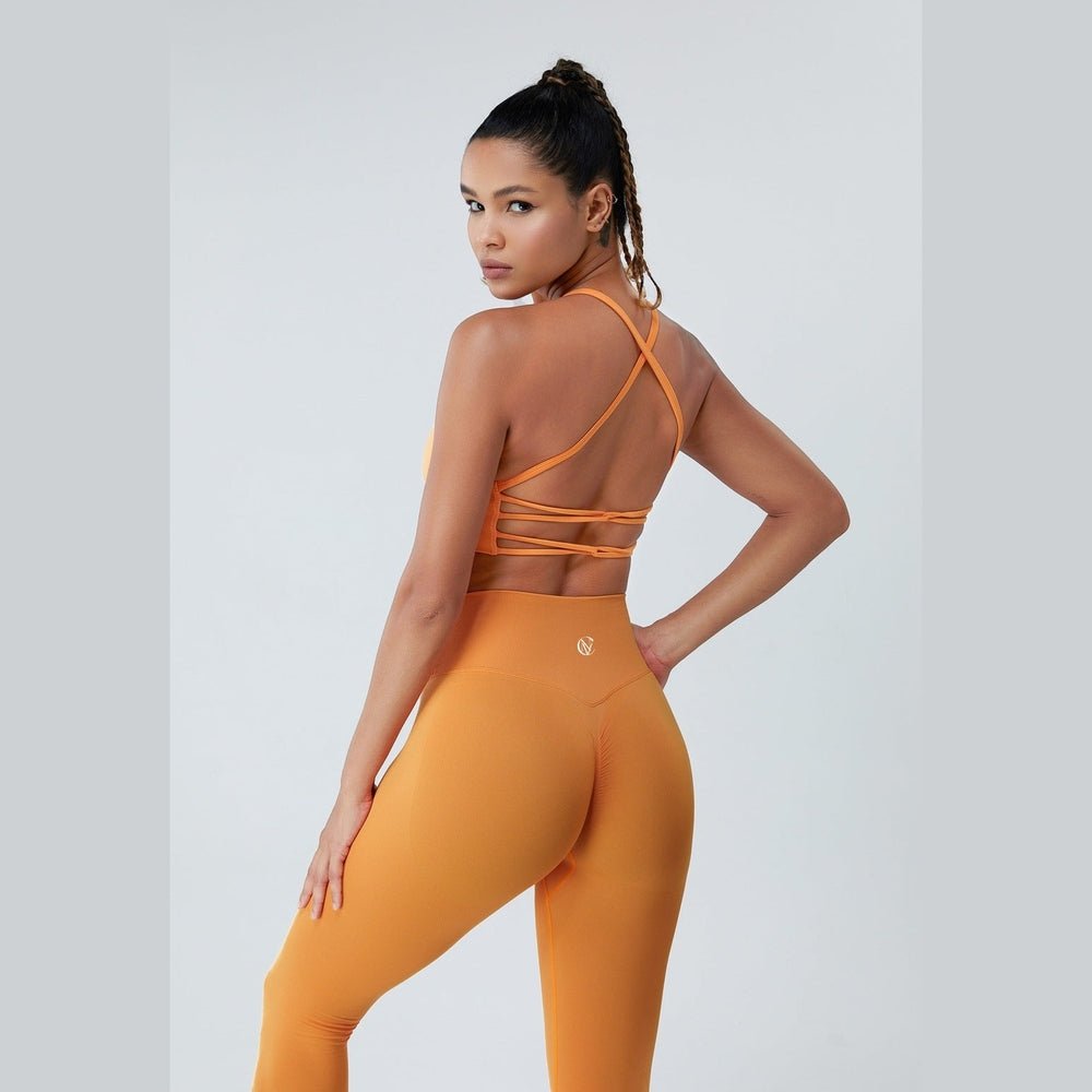 V Waisted Scrunch Butt Leggings