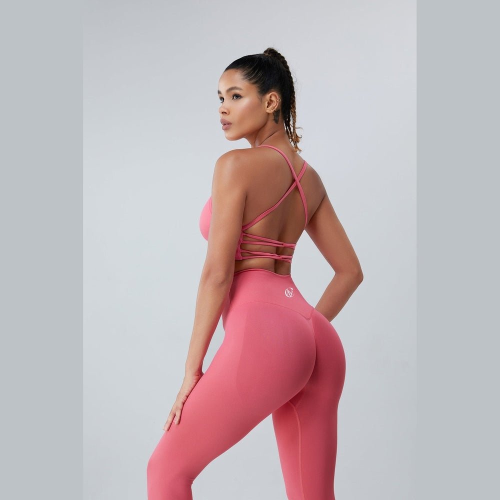 V Waisted Scrunch Butt Leggings